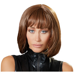 Cottelli Accessoires Perruque Cheveux courts Bob Châtains